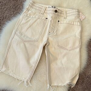 We The Free natural colored shorts